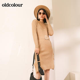 oldcolour毛织连衣裙M44106435