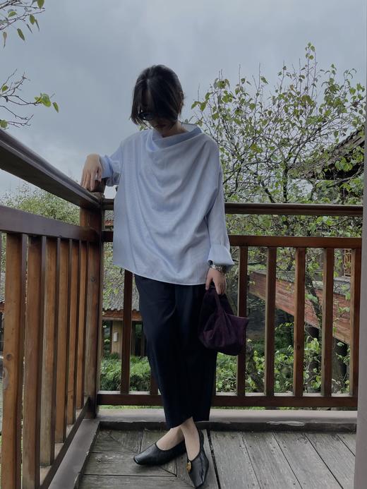 HIDEMI 酒红色麂皮行囊系列小号/饺子包 商品图5