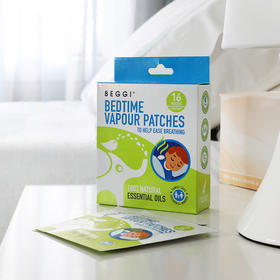 BEGGI新西兰通鼻贴 16片/盒 植物精油成分 舒缓鼻塞 呼吸顺畅 儿童成人通用