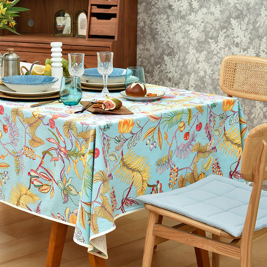 热带海洋植物餐桌布圆形长方形 商品图2