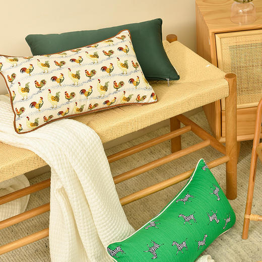 丛林系列办公室午睡枕汽车腰靠靠垫 商品图0