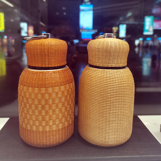 280ml 全包竹丝编保温杯（四款可选） 商品图4