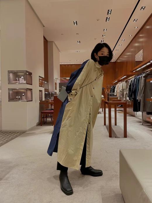 HIDEMI 弹力羊皮女鞋方头厚底踝靴短靴 商品图8