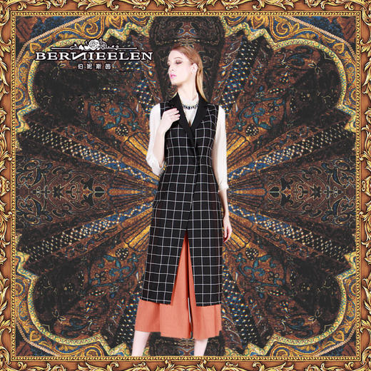 【伯妮斯茵】173D032--风衣--萨珊捶揲--《宁静之美--波斯艺术》 商品图0