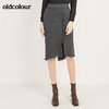 oldcolour百搭毛织半裙M44062433 商品缩略图0