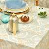 浅蓝浅粉北欧简约小清新布艺桌布 商品缩略图2
