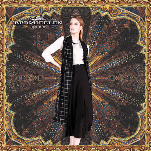 【伯妮斯茵】173D032--风衣--萨珊捶揲--《宁静之美--波斯艺术》 商品图1