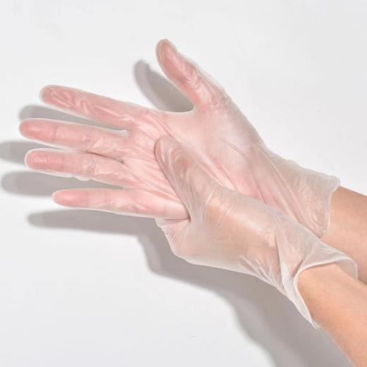 PVC手套 烘焙专用手套 （无粉）（非医用）一次性使用 100只 /盒 商品图3