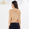 乔万尼新款编织感针织软糯上衣EI3M259 商品缩略图3