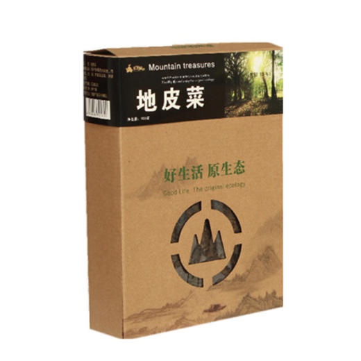 农到家 山茶牛皮纸盒150g/地皮菜牛皮纸盒100g 商品图1