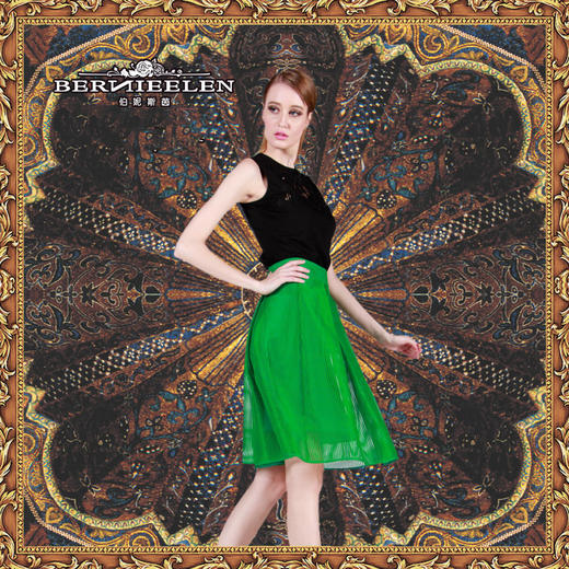 【伯妮斯茵】173B048--半裙--萨珊捶揲--《宁静之美--波斯艺术》 商品图0