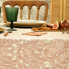 红色暗纹佩斯利餐桌布茶几布 商品缩略图1