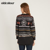 oldcolour复古时尚气质百搭针织毛衣M44106405 商品缩略图1