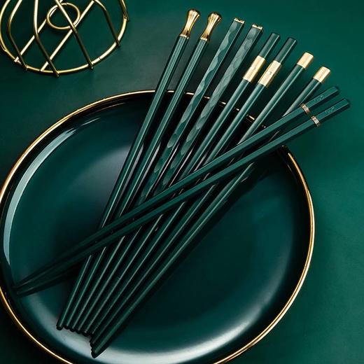 U.SEMD墨绿简约筷 商品图1