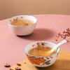 JOYYE卓艺套2花园饭碗TFB0119245单个5英寸汤碗大号ins风陶瓷碗家用甜品碗礼盒套装 商品缩略图2