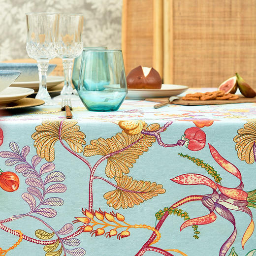 热带海洋植物餐桌布圆形长方形 商品图3