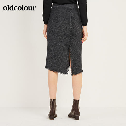 oldcolour百搭毛织半裙M44062433 商品图1