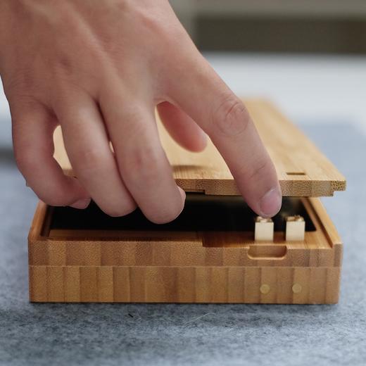 万物三千 笔墨方竹子文盒《七贤》 商品图2