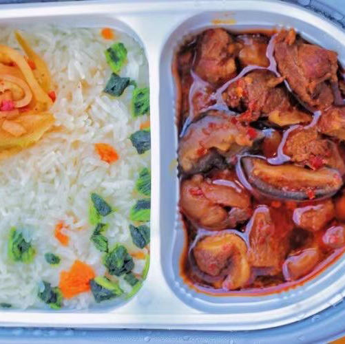 云南纳家营清真自热红烧牛肉米饭望三海清真食品（满50包邮） 商品图7