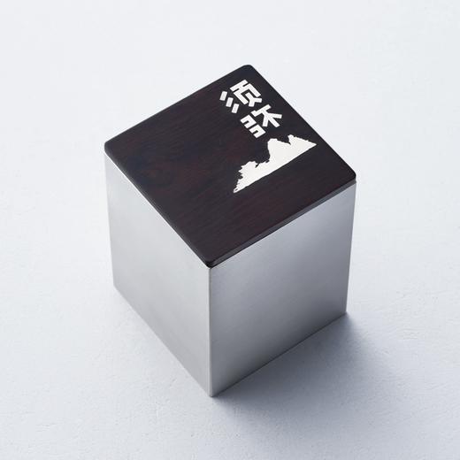 万物三千 锡木作·见方 锡茶仓  茶罐 私人订制 搭配锡片 商品图1