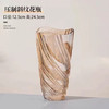 欧式斜纹加厚玻璃花瓶透明台面花瓶落地富贵竹百合插花花器客厅摆件 商品缩略图4