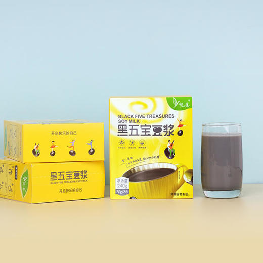 黑五宝豆浆240g/盒（30g*8包） 商品图4