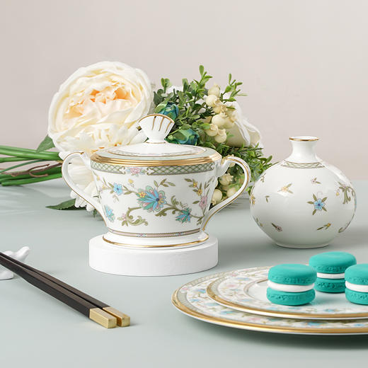 日本则武吉野樱花糖缸250CC/奶盅250CC 商品图1