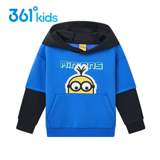 小361儿童连帽卫衣男童针织上衣小黄人款2021秋季新款k52134308 商品图0