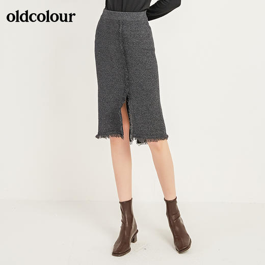 oldcolour百搭毛织半裙M44062433 商品图4
