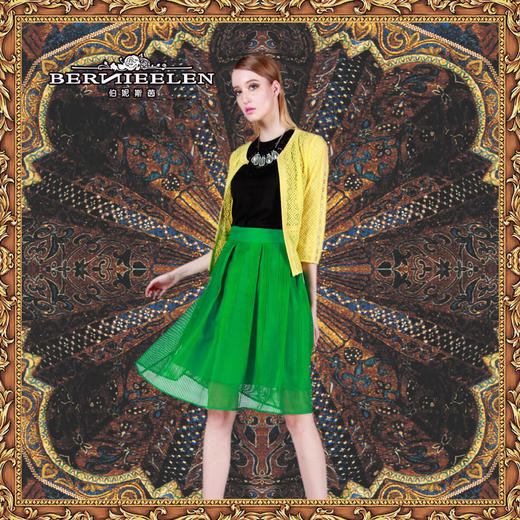 【伯妮斯茵】173B048--半裙--萨珊捶揲--《宁静之美--波斯艺术》 商品图1
