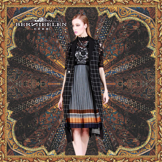 【伯妮斯茵】173D032--风衣--萨珊捶揲--《宁静之美--波斯艺术》 商品图2