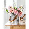 手提花瓶办公室花瓶北欧创意水养玫瑰百合玻璃花瓶插花小花器摆件 商品缩略图4