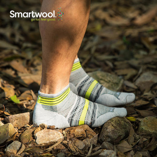 Smartwool PhD 跑步精英轻量缓震短筒袜 跑步及踝袜羊毛袜 商品图3