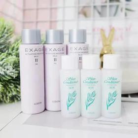 【爆款超低价预售 急单慎拍】日本ALBION奥尔滨健康水12ml美白保湿乳30g小样控油控痘去闭口