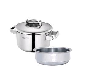 百货世界-尚尼-波尔图汤锅24cm+蒸笼24cm