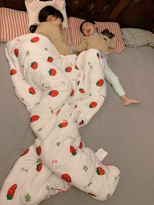 春秋冬款常宝自用裸睡级超轻可机洗软绵裸睡感的被子来了北欧童话风