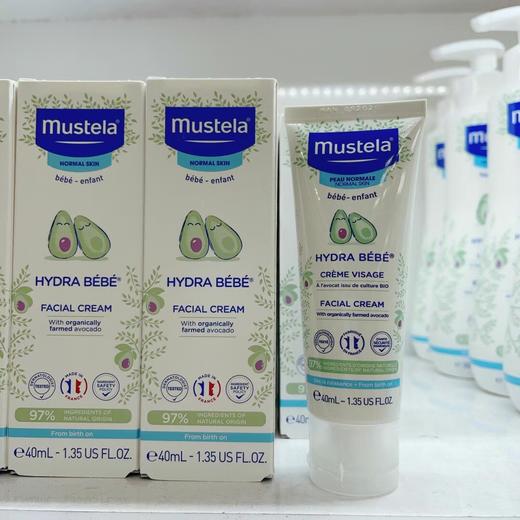 mustela妙思乐儿童保湿面霜40ml 商品图1