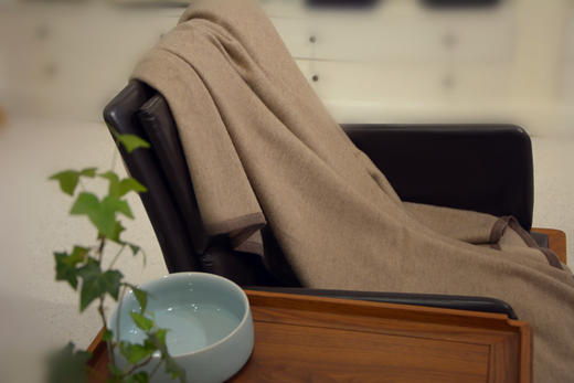 薄款双面手工包边毯（原） 商品图1