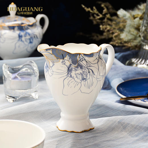 【梦幻卡布里茶咖具】华光陶瓷梦幻卡布里茶咖具欧式咖啡具套装骨瓷茶具礼品锦盒装 商品图4