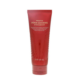 【YZ】韩国It`s skin伊思红参晶钻蜗牛洗面奶控油淡斑控油深层洁面150ml