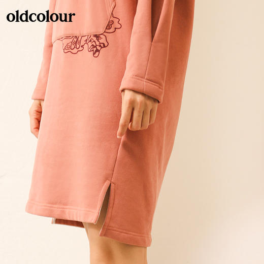 oldcolour宽松百搭长袖连衣裙M42103261 商品图3