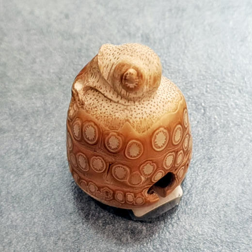蜗牛竹雕木鱼 商品图0