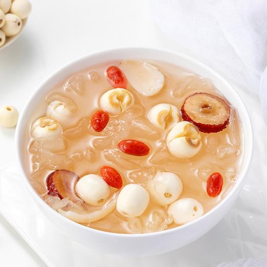 吉顺号优选食材 当季现采通心大白莲 湘莲 无芯莲子500g/袋真空包装 商品图9