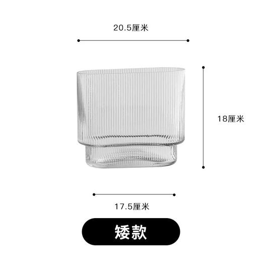 罗马风琴玻璃花瓶ins风网红创意水养水培鲜花花器50 商品图6