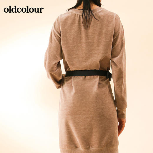 oldcolour气质修身长袖连衣裙M41103168 商品图1