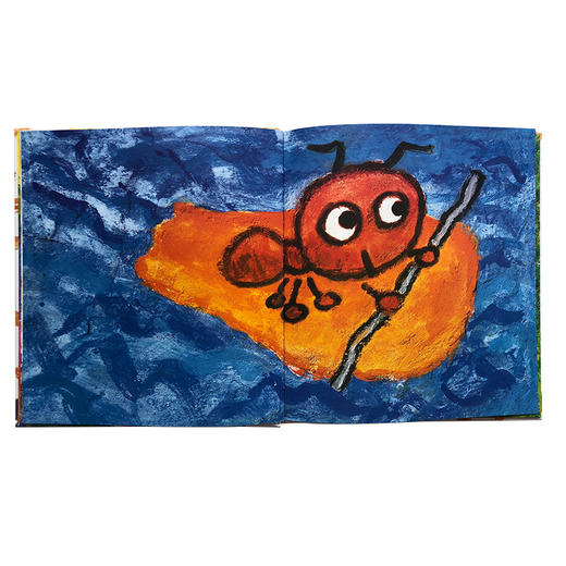 全套2册彩虹色的花+月亮的味道绘本精装硬壳正版儿童绘本3-6-7-8岁故事书幼儿园大中小班经典阅读睡前故事书籍 启蒙认知早教图画书 商品图4