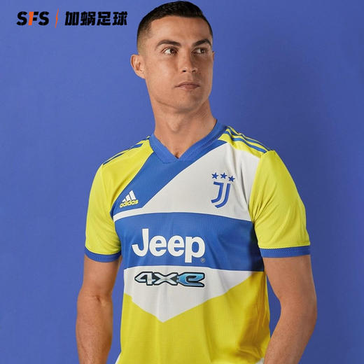 SFS阿迪达斯正品21-22尤文图斯二客球衣 球迷版短袖足球服 GS1439 商品图2