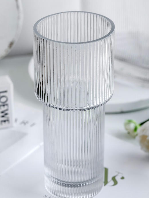 大号加厚水塔罗马玻璃花瓶ins风网红创意水养水培鲜花花器 50 商品图7