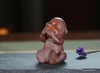 四不猴. 原矿紫泥.长6cm*宽4cm*高4cm.氿韵非礼勿视，非礼勿听，非礼勿言，非礼勿动 商品缩略图1