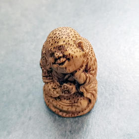 如意弥勒竹根小